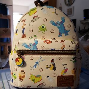 Sold Loungefly mini backpack Pixar rare
